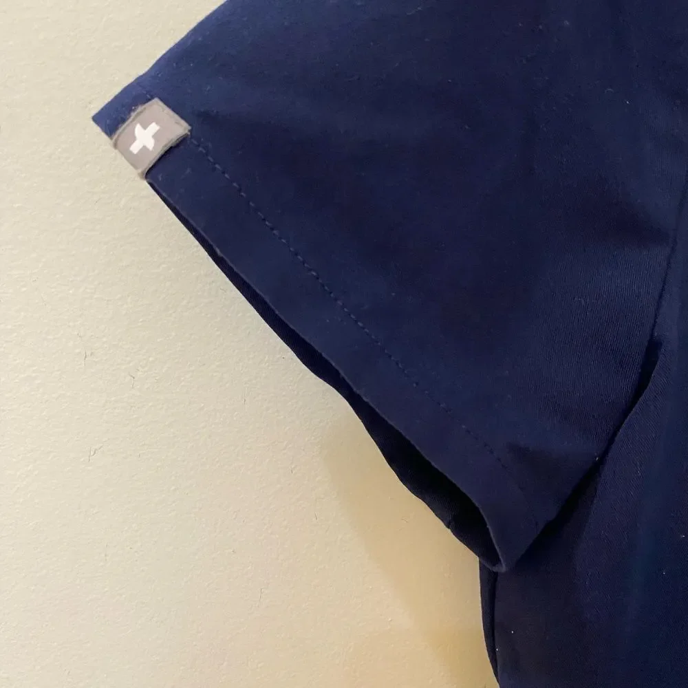 Figs Technical Collection Scrub Navy Blue Size XS